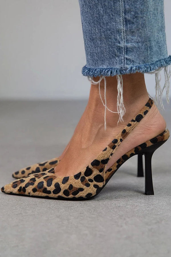 Priscella | Zapato D'Orsay Leopardo