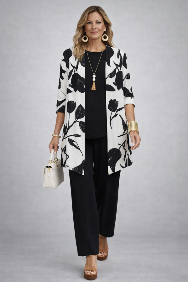 Ethel | Conjunto de Tres Piezas Classic Elegance