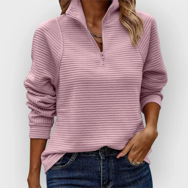 Dalia | Jersey con Media Cremallera