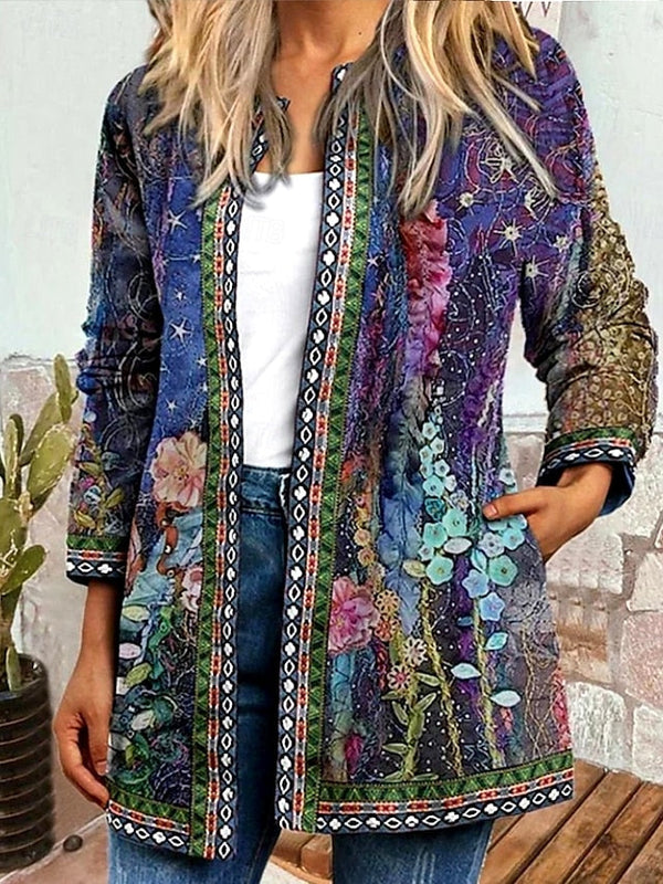 Briony | Chaqueta Acolchada Patchwork Floral