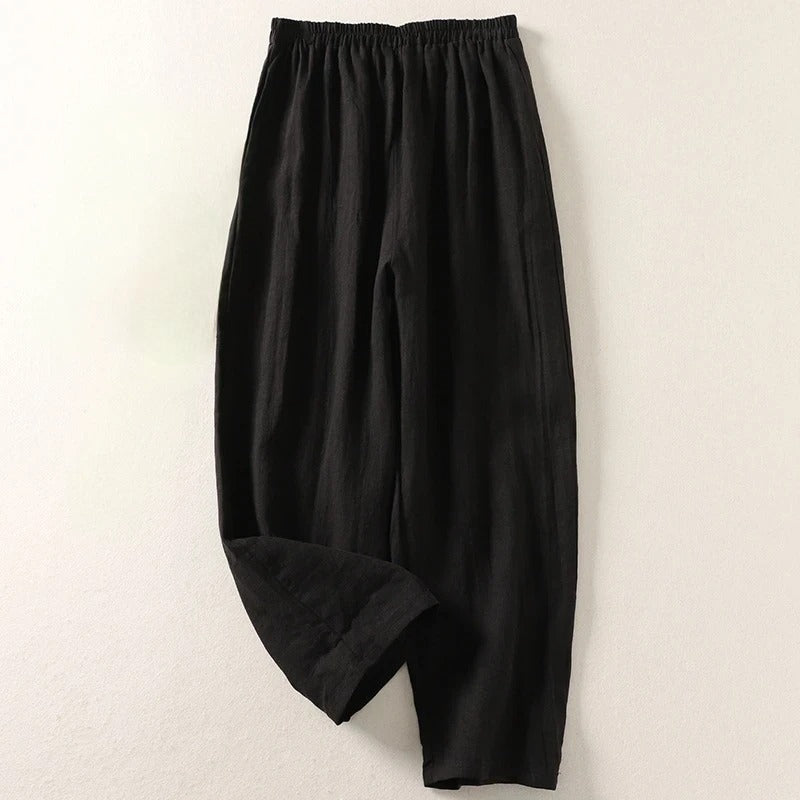 Lisette | Pantalón de Pierna Ancha Relajado
