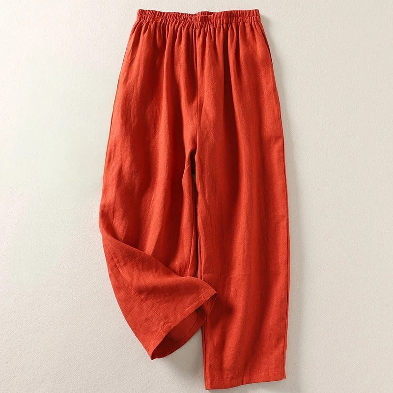 Lisette | Pantalón de Pierna Ancha Relajado