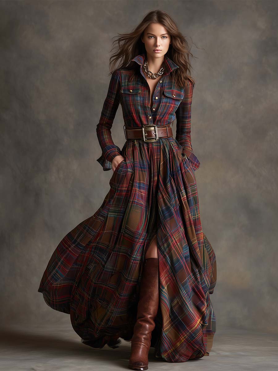 Taveline | Vestido Camisero Elegante Clásico