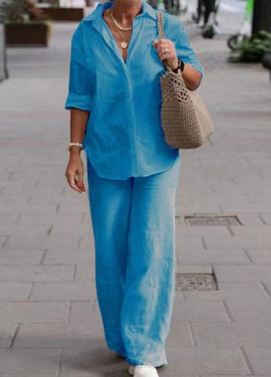 Denice | Conjunto Casual Elegante de Dos Piezas