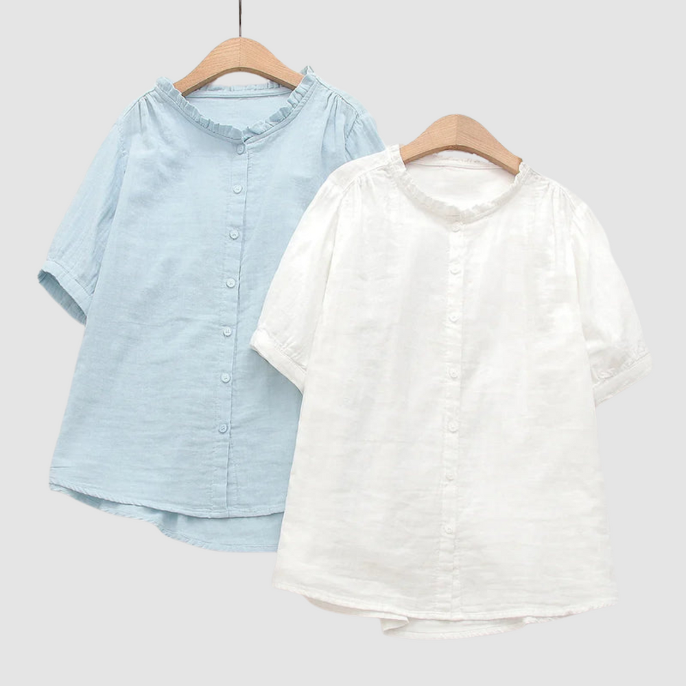 Megan | Camisa Ligera de Algodón