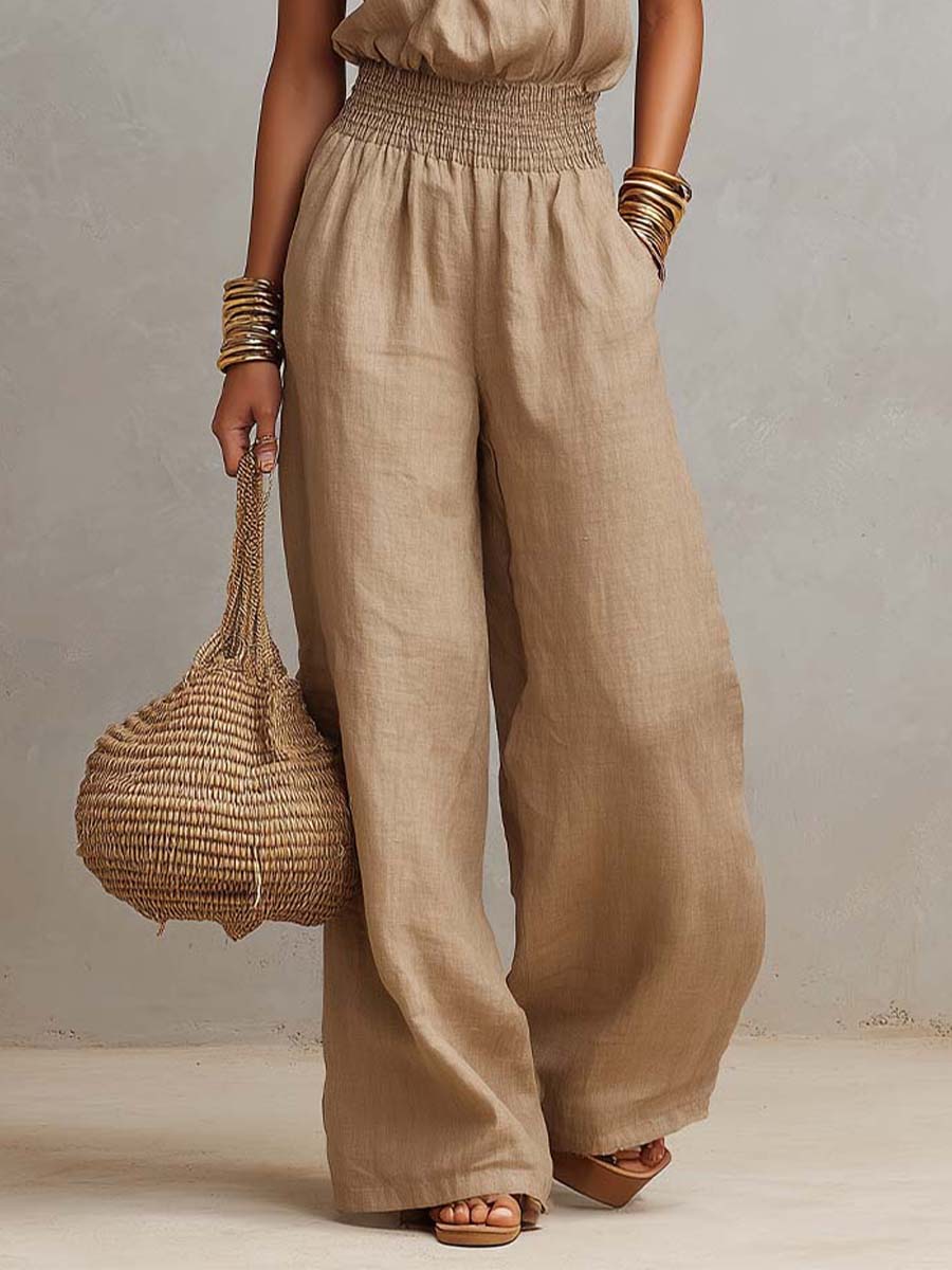 Valeria | Mono Halter de Pierna Ancha