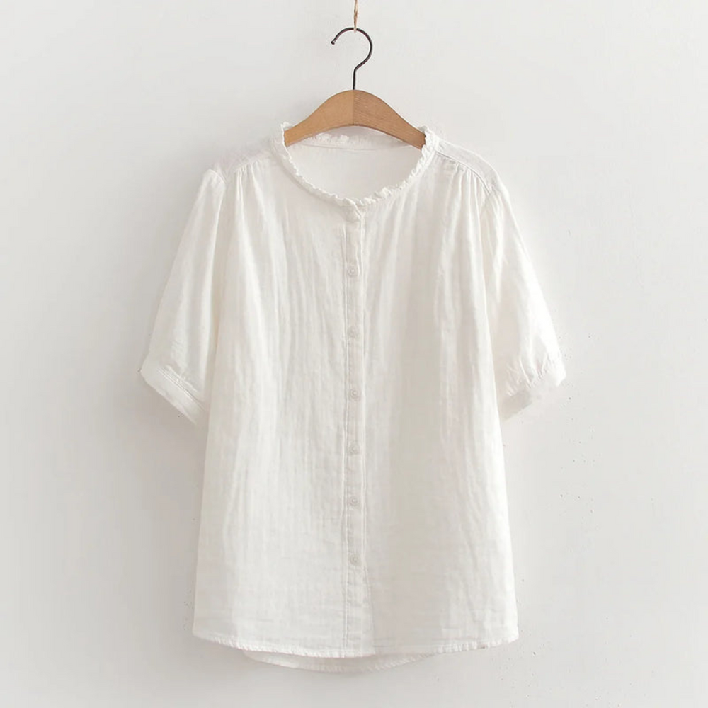Megan | Camisa Ligera de Algodón
