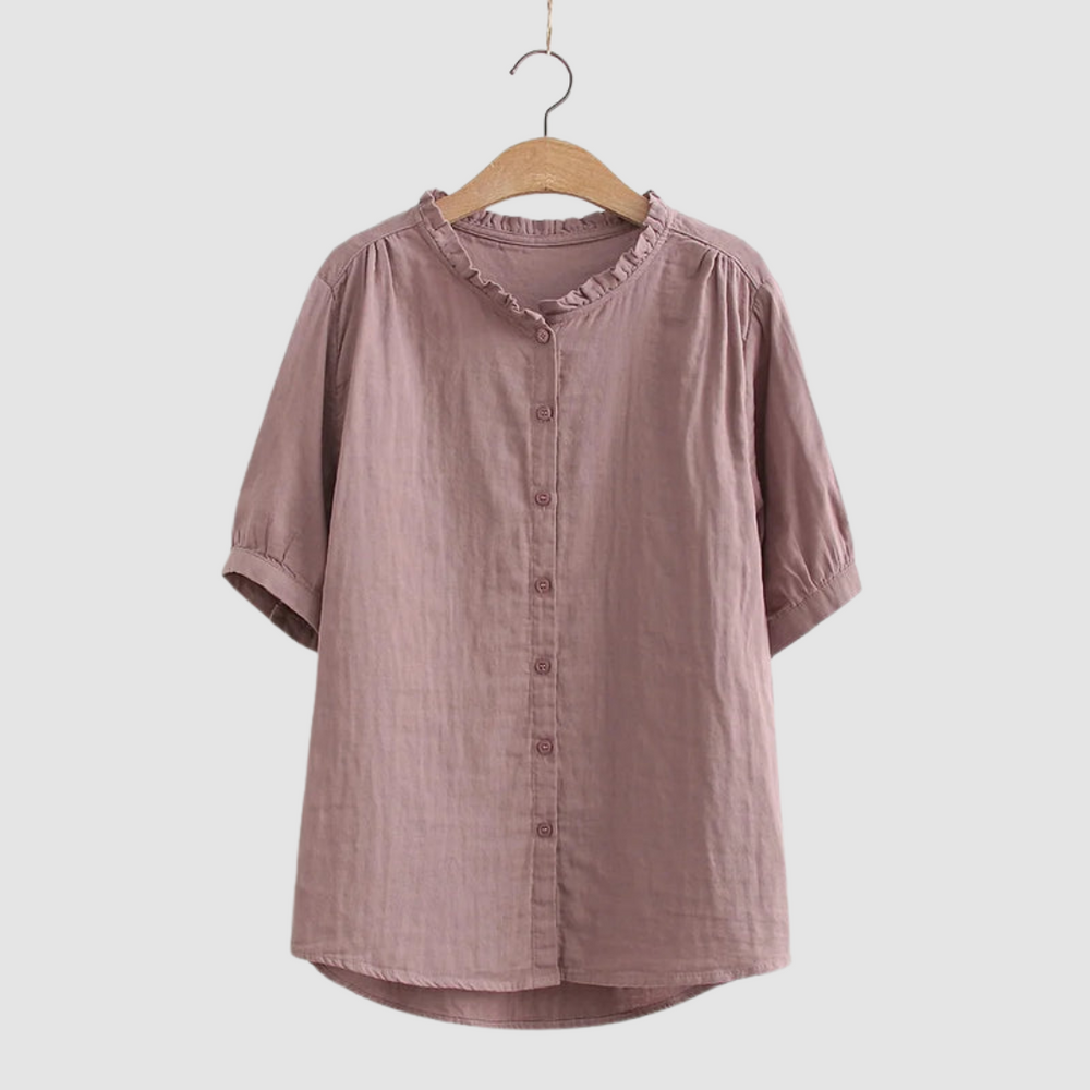 Megan | Camisa Ligera de Algodón