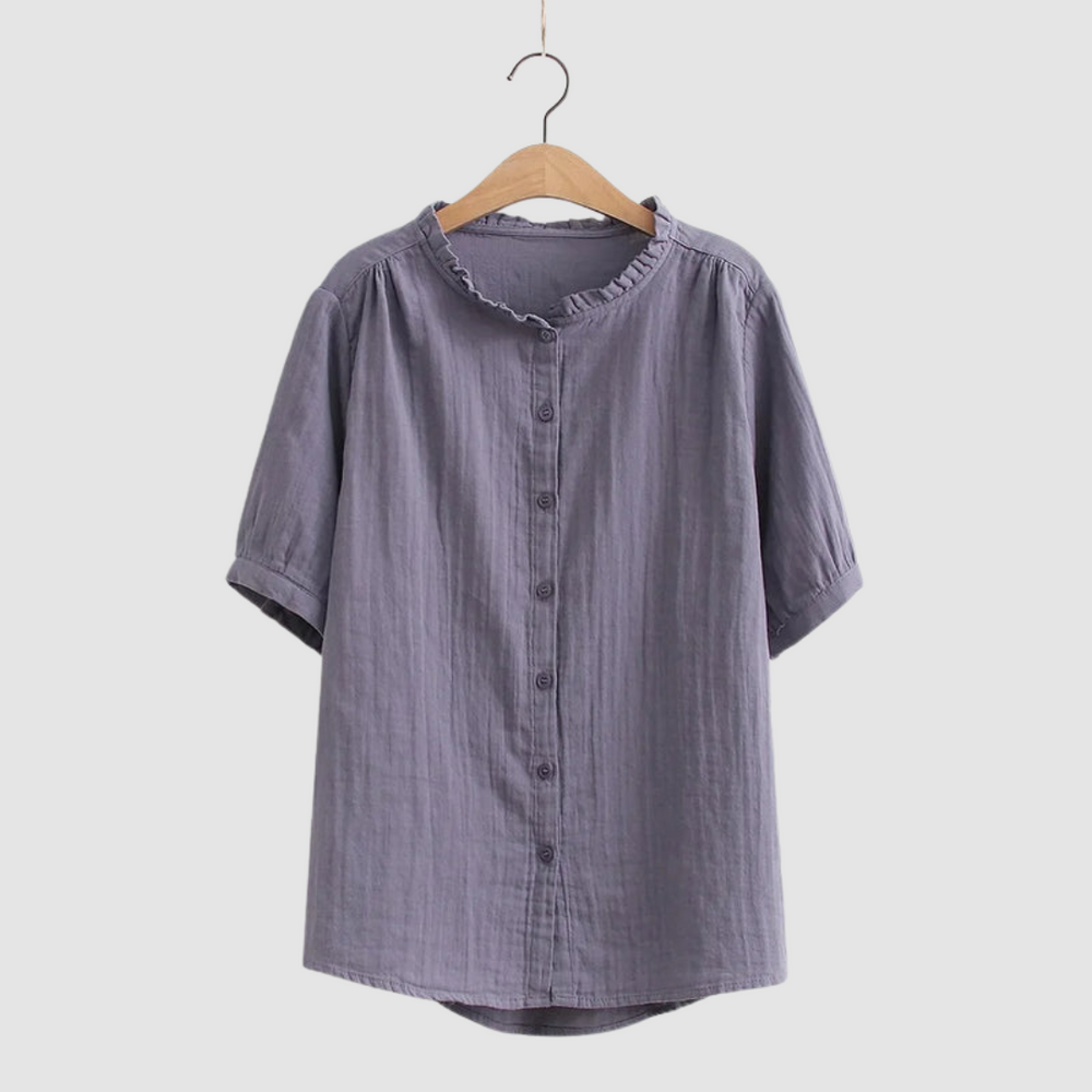 Megan | Camisa Ligera de Algodón