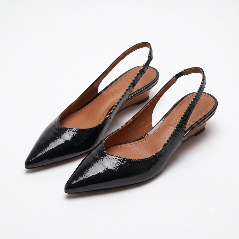 Rexella | Zapato Slingback de Puntera Cómoda