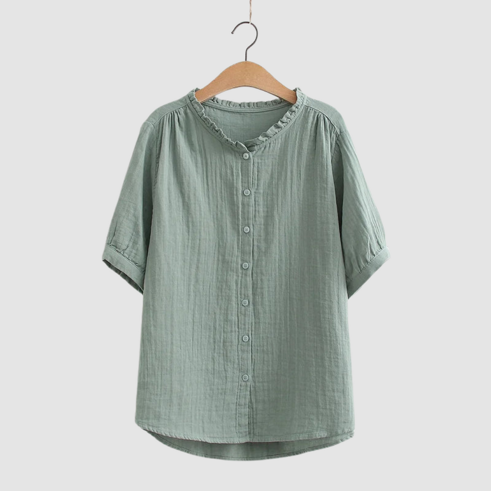 Megan | Camisa Ligera de Algodón