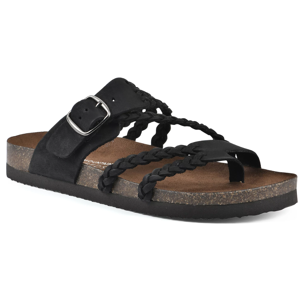 Hayleigh | Sandalias con Plantilla de Corcho Trenzado