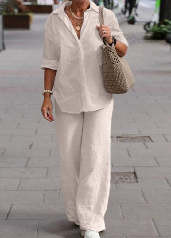 Denice | Conjunto Casual Elegante de Dos Piezas