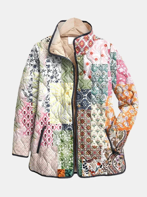 Patchette | Chaqueta Acolchada de Estampado Floral