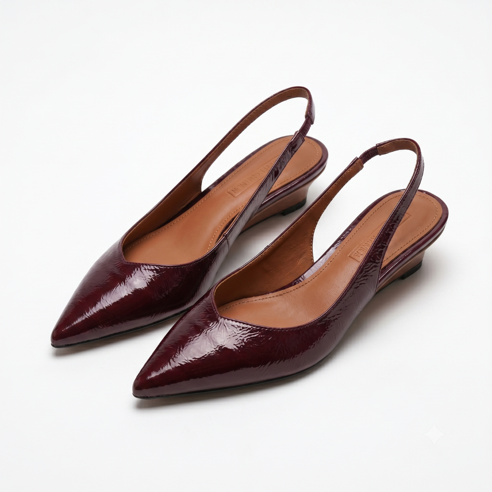 Rexella | Zapato Slingback de Puntera Cómoda