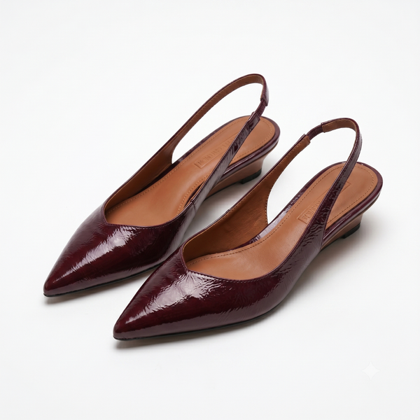 Rexella | Zapato Slingback de Puntera Cómoda