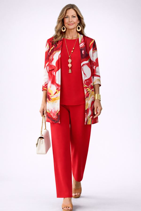 Gail | Conjunto de Tres Piezas Classic Elegance