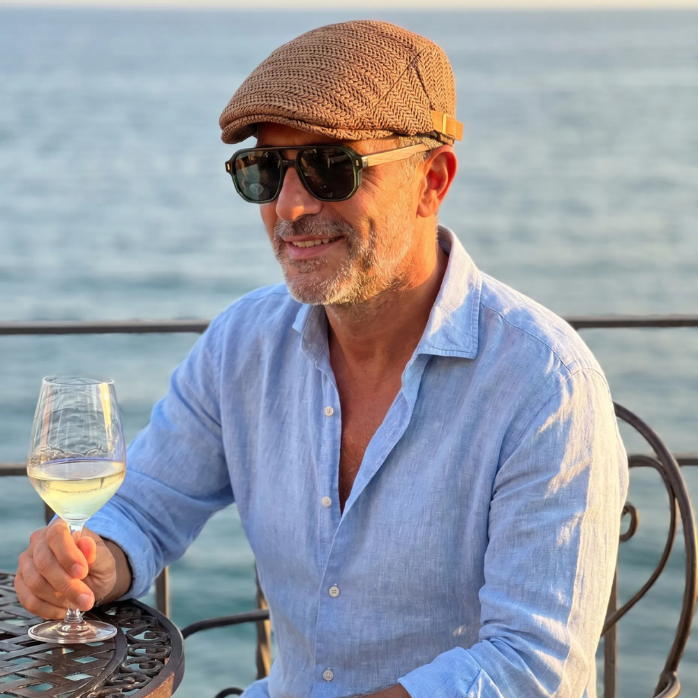 Vittorio — Gafas de Sol de Acetato y Madera