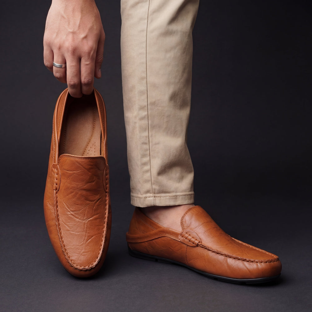 Mocasines de Piel de Florencia