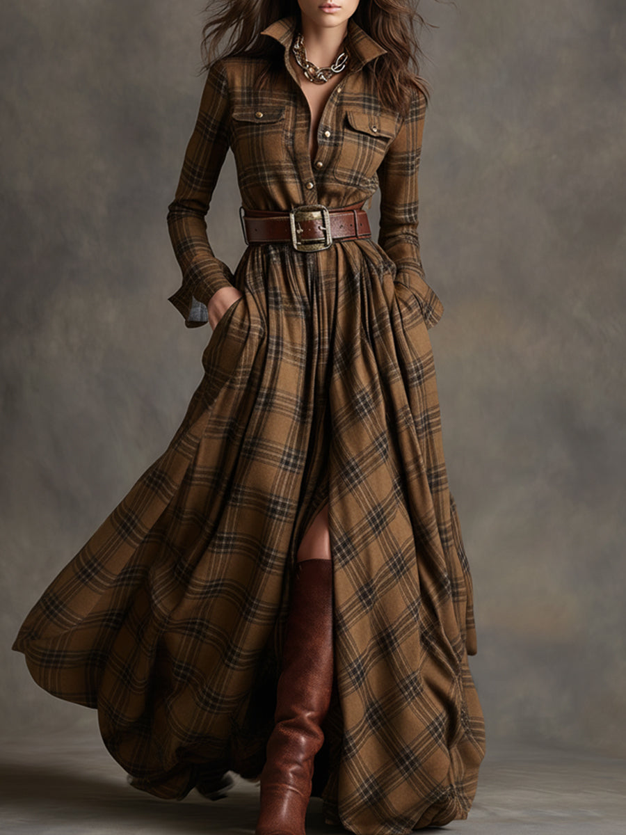 Taveline | Vestido Camisero Elegante Clásico