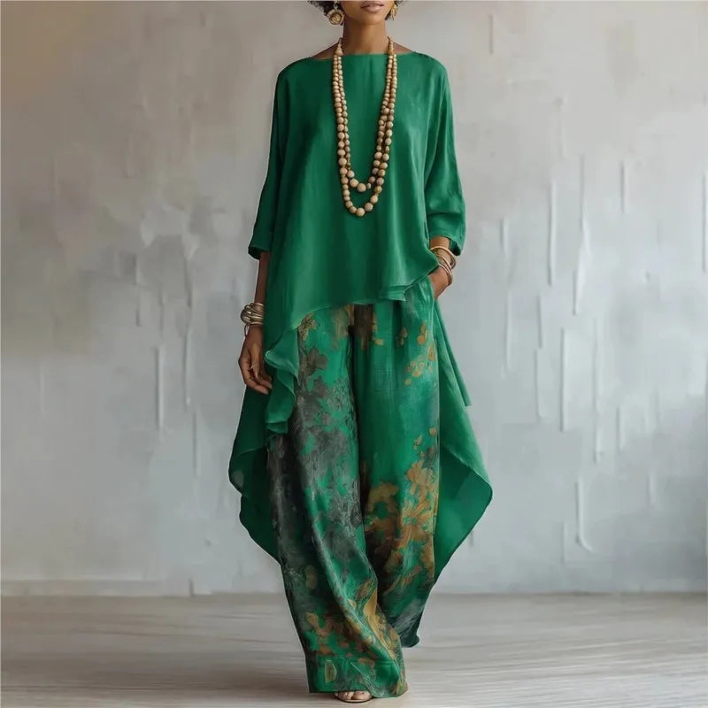 Isadora | Conjunto Vintage Boho de Dos Piezas