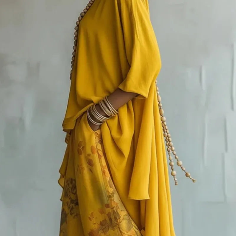 Isadora | Conjunto Vintage Boho de Dos Piezas