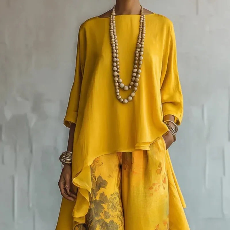 Isadora | Conjunto Vintage Boho de Dos Piezas