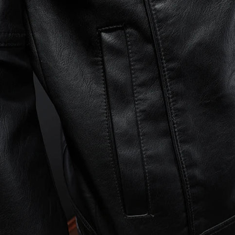 Chaqueta ligera de piel