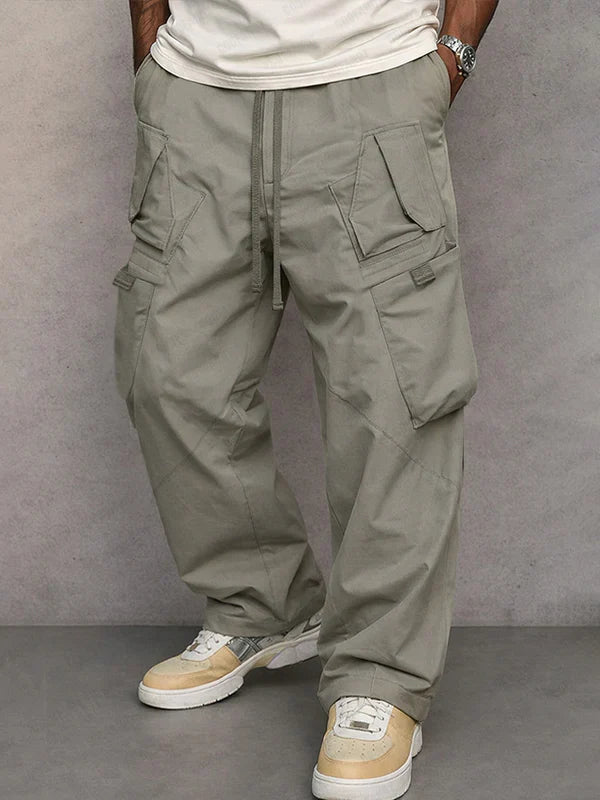 Pantalón cargo de pierna recta