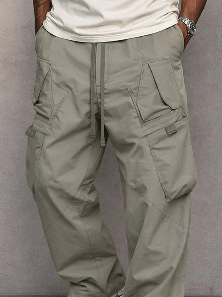 Pantalón cargo de pierna recta