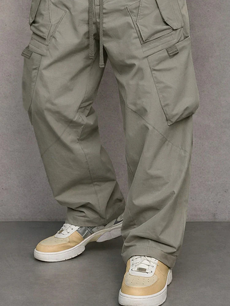 Pantalón cargo de pierna recta