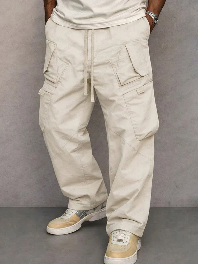 Pantalón cargo de pierna recta