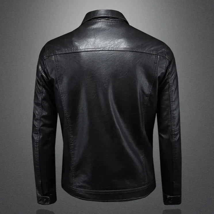 Chaqueta ligera de piel