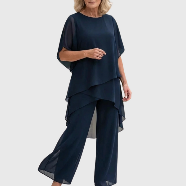 Fiorella | Conjunto Palazzo Fluido para Confort Elegante y Estilo