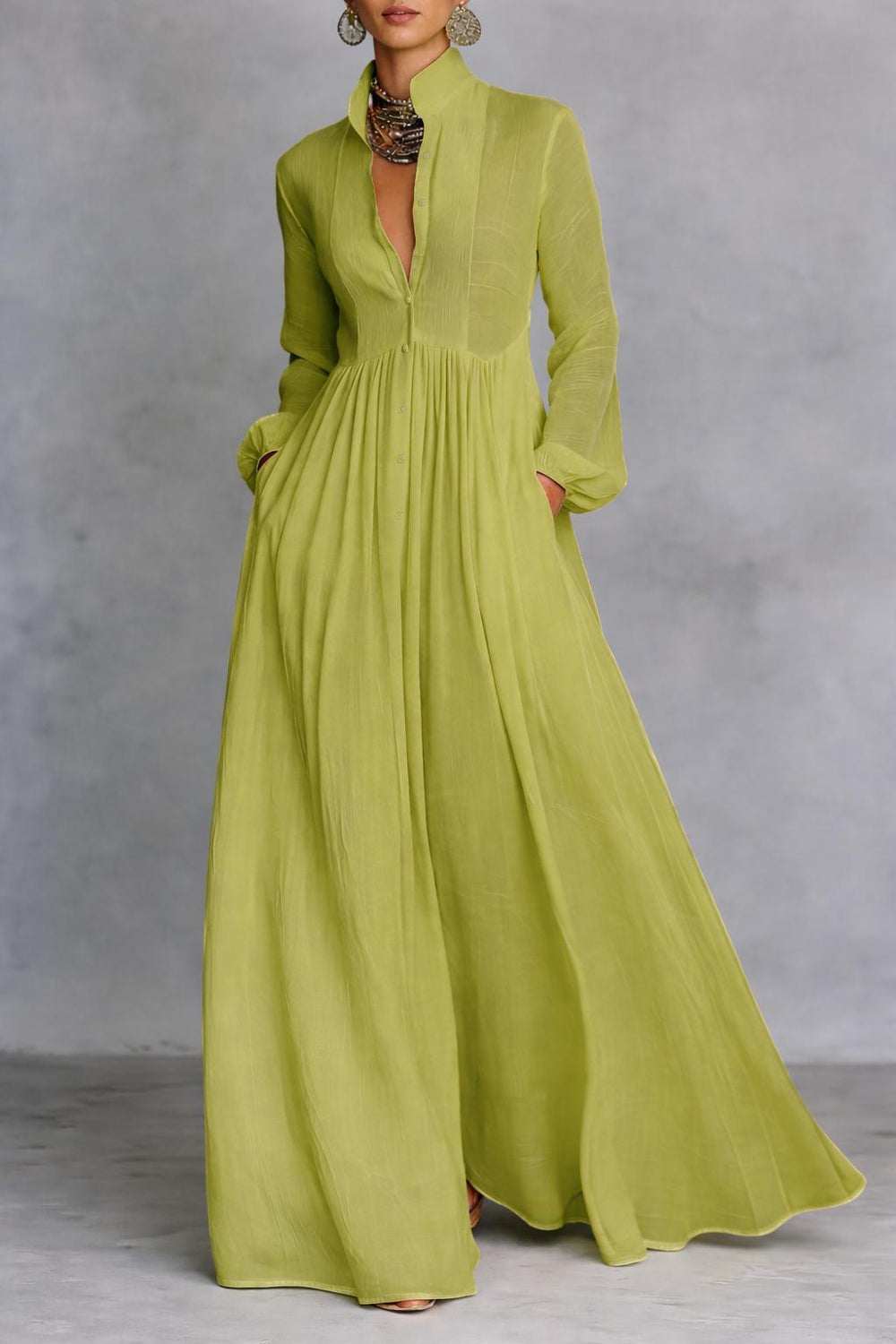 Sylvia | Vestido Largo Elegante