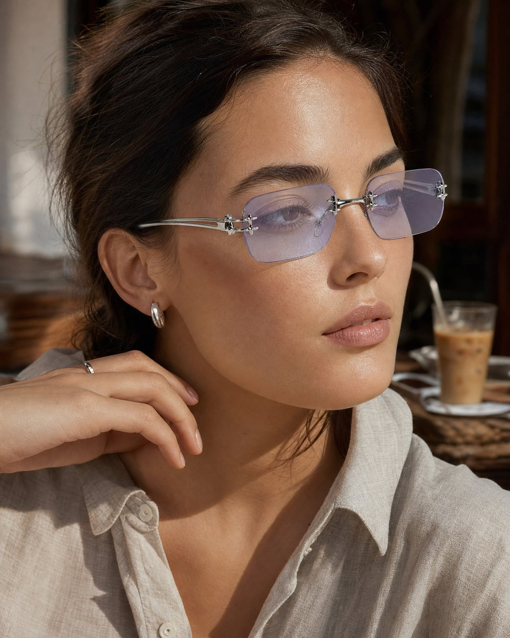 Gafas de Sol Minimalistas Mónaco
