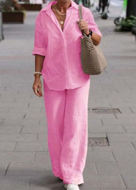 Denice | Conjunto Casual Elegante de Dos Piezas