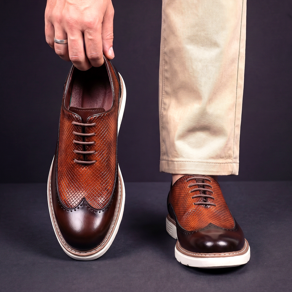 Oxford de Piel Rodger
