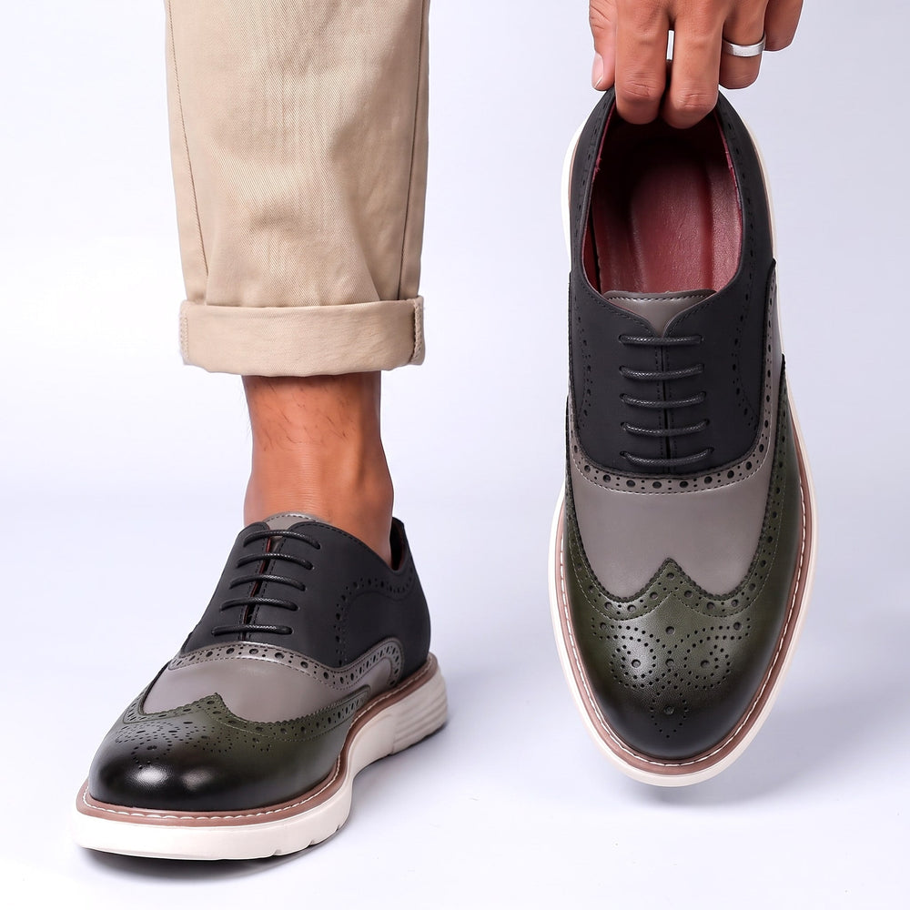 Raffaele | Oxford bicolor de confort moderno