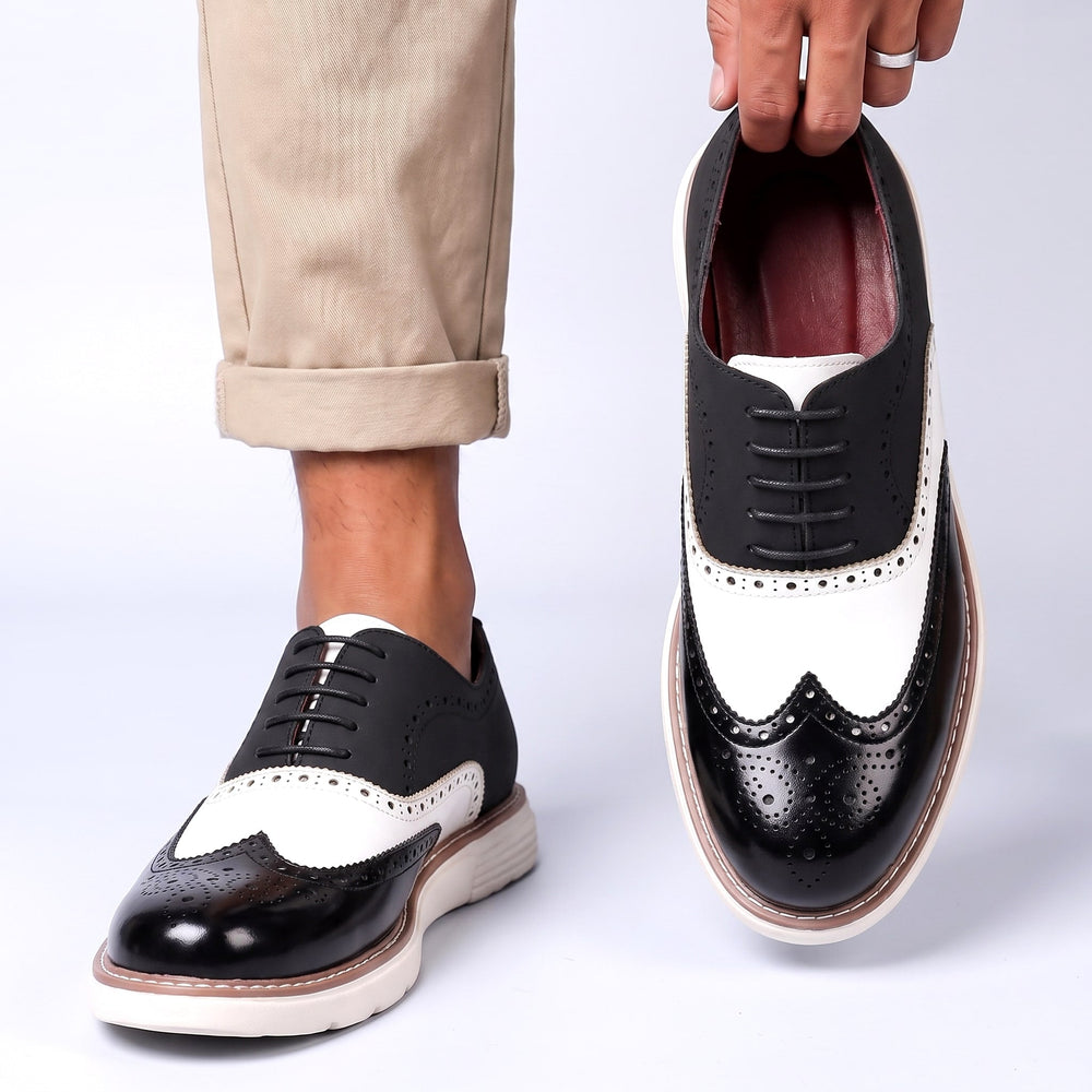 Raffaele | Oxford bicolor de confort moderno