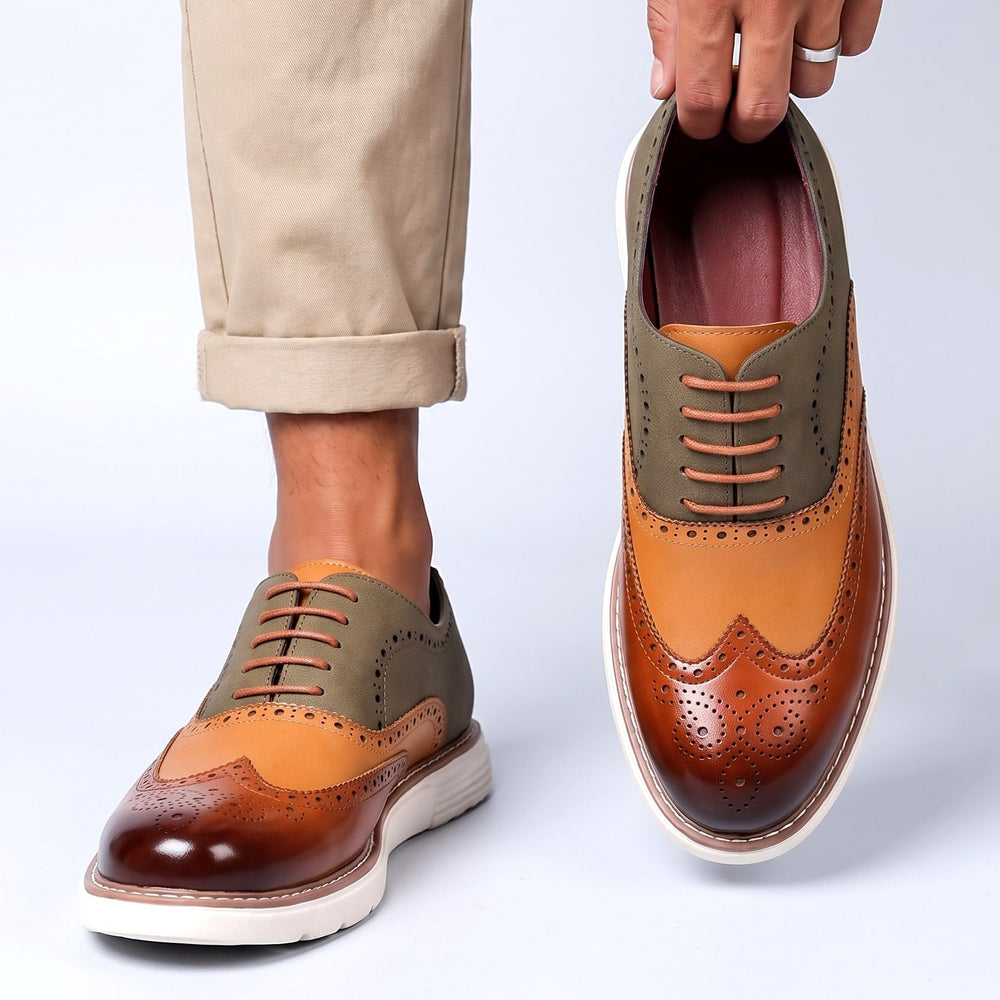 Raffaele | Oxford bicolor de confort moderno