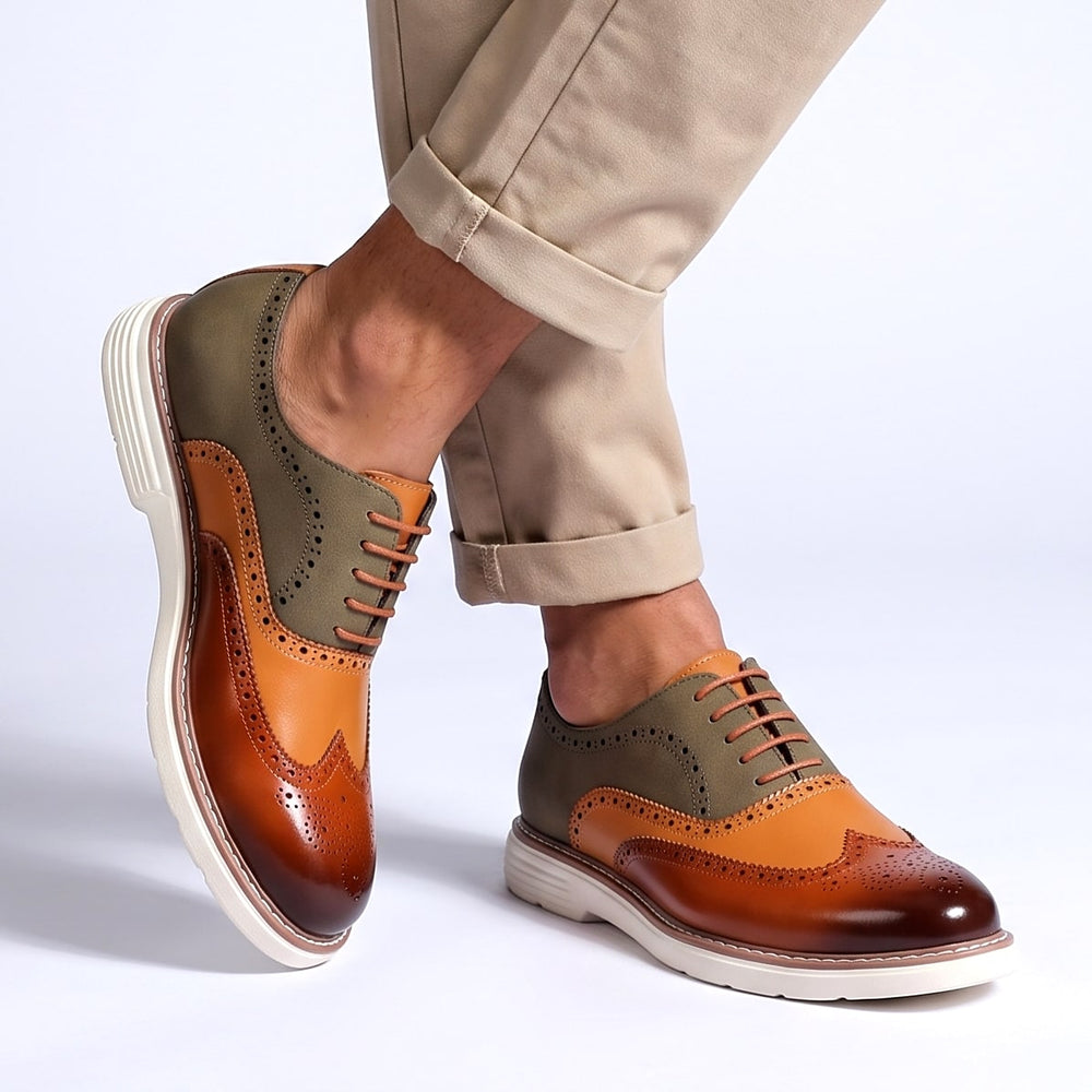 Raffaele | Oxford bicolor de confort moderno