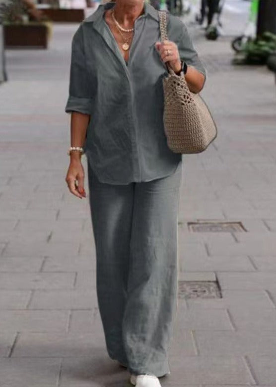 Denice | Conjunto Casual Elegante de Dos Piezas