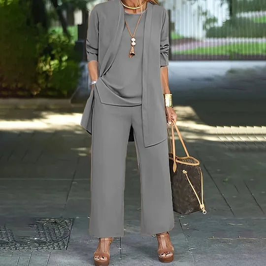 Laney | Conjunto Elegante Casual de Tres Piezas