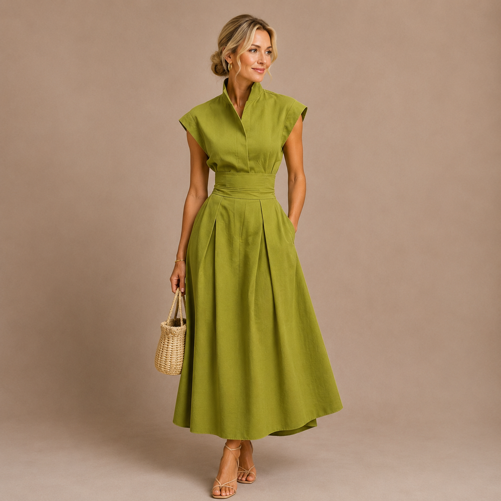 Aurelia | Vestido Midi Esculpido