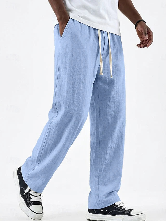 Pantalón de Lino — Corte Ancho