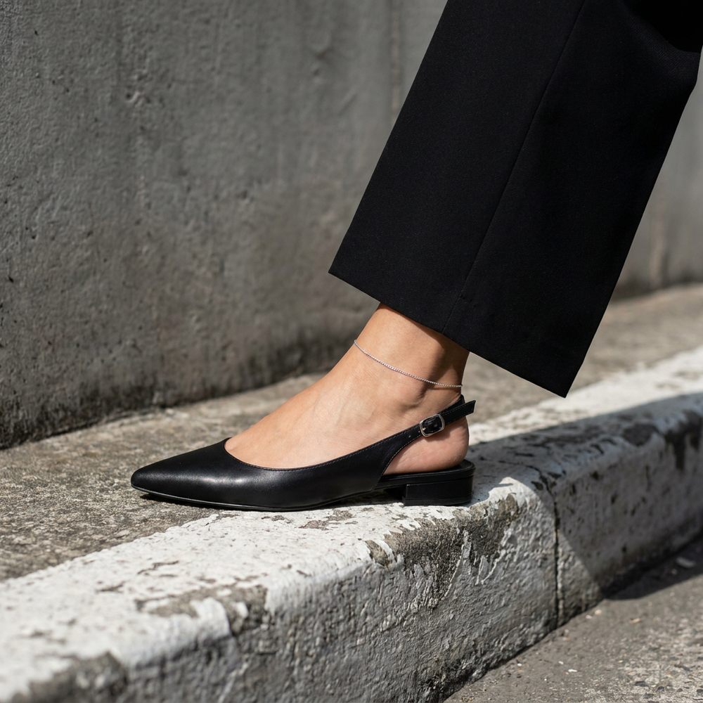 Isadora | Bailarinas Slingback Ortopédicas