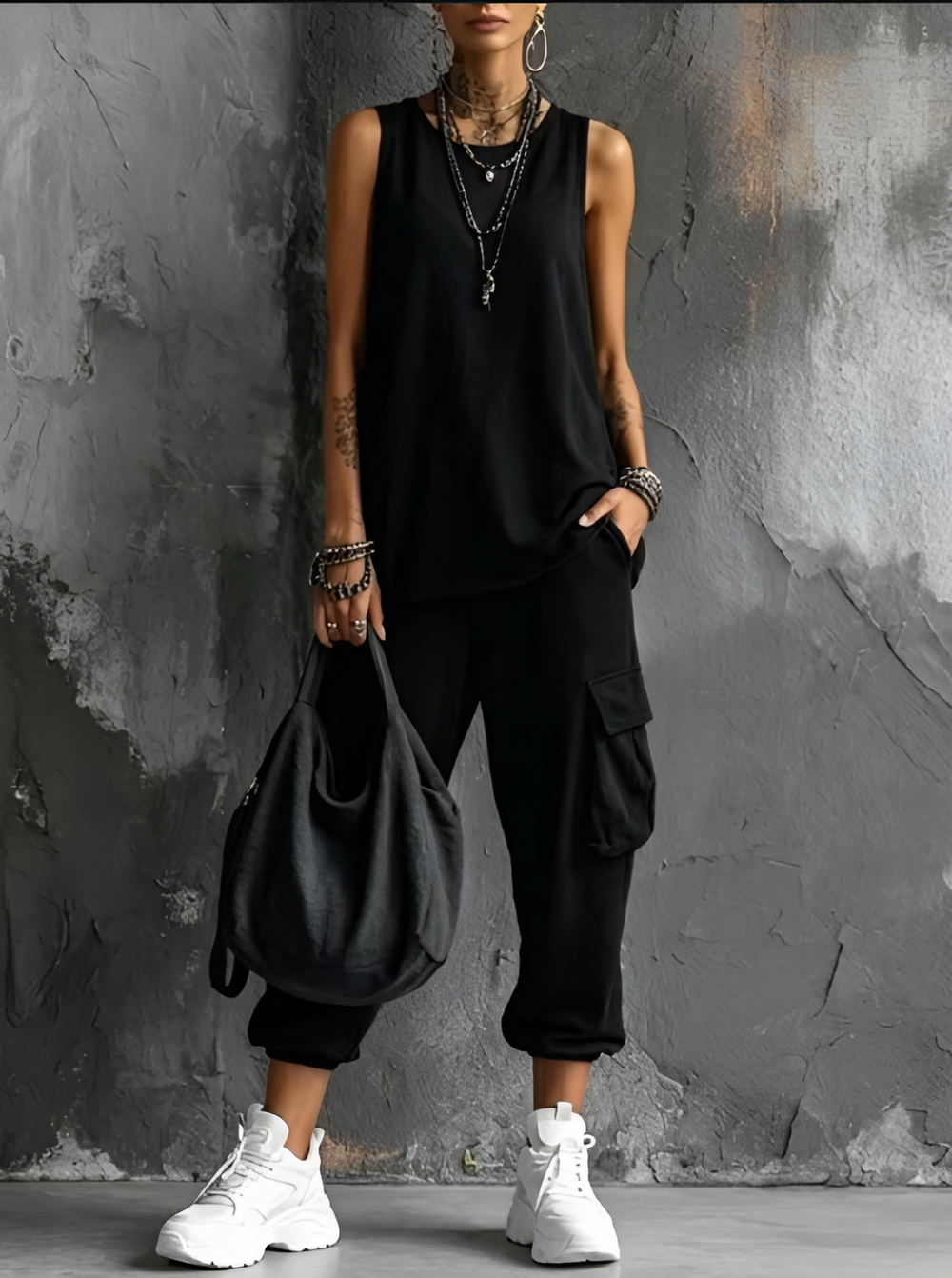 Valentina | Conjunto Suave Casual con Bolsillos