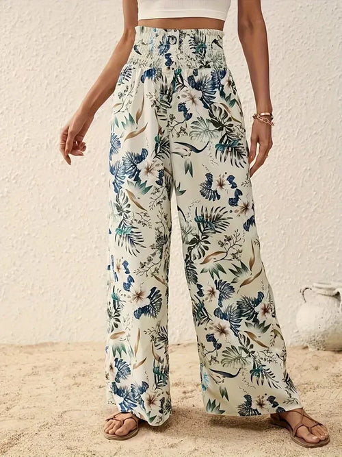 Alexa | Pantalón Elegante Floral
