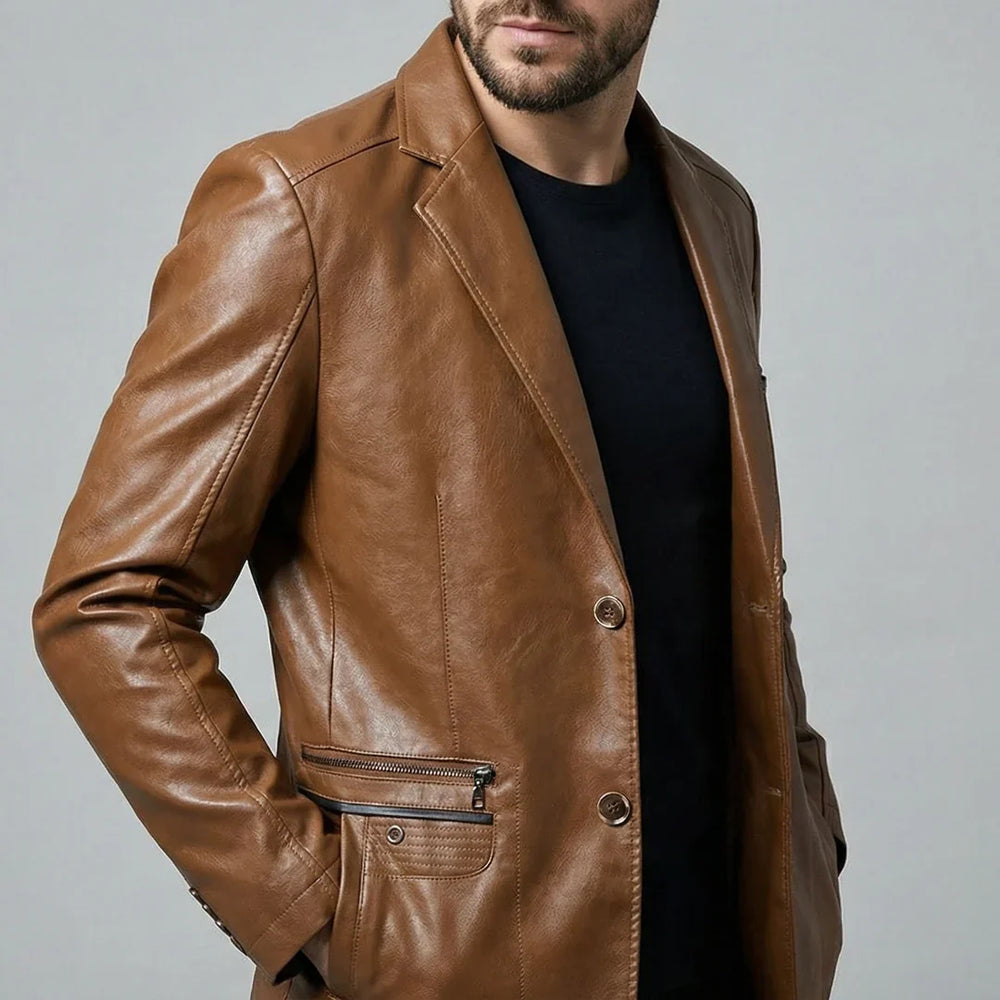 Riccardo — Blazer de Piel